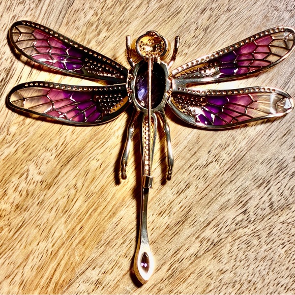 Piper K Statement Dragonfly Brooch-New - Picture 5 of 7